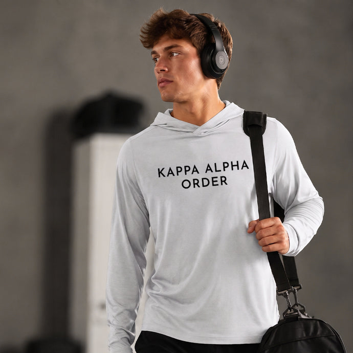 Kappa Alpha Order Cutter & Buck Lightweight Performance Hoodie.