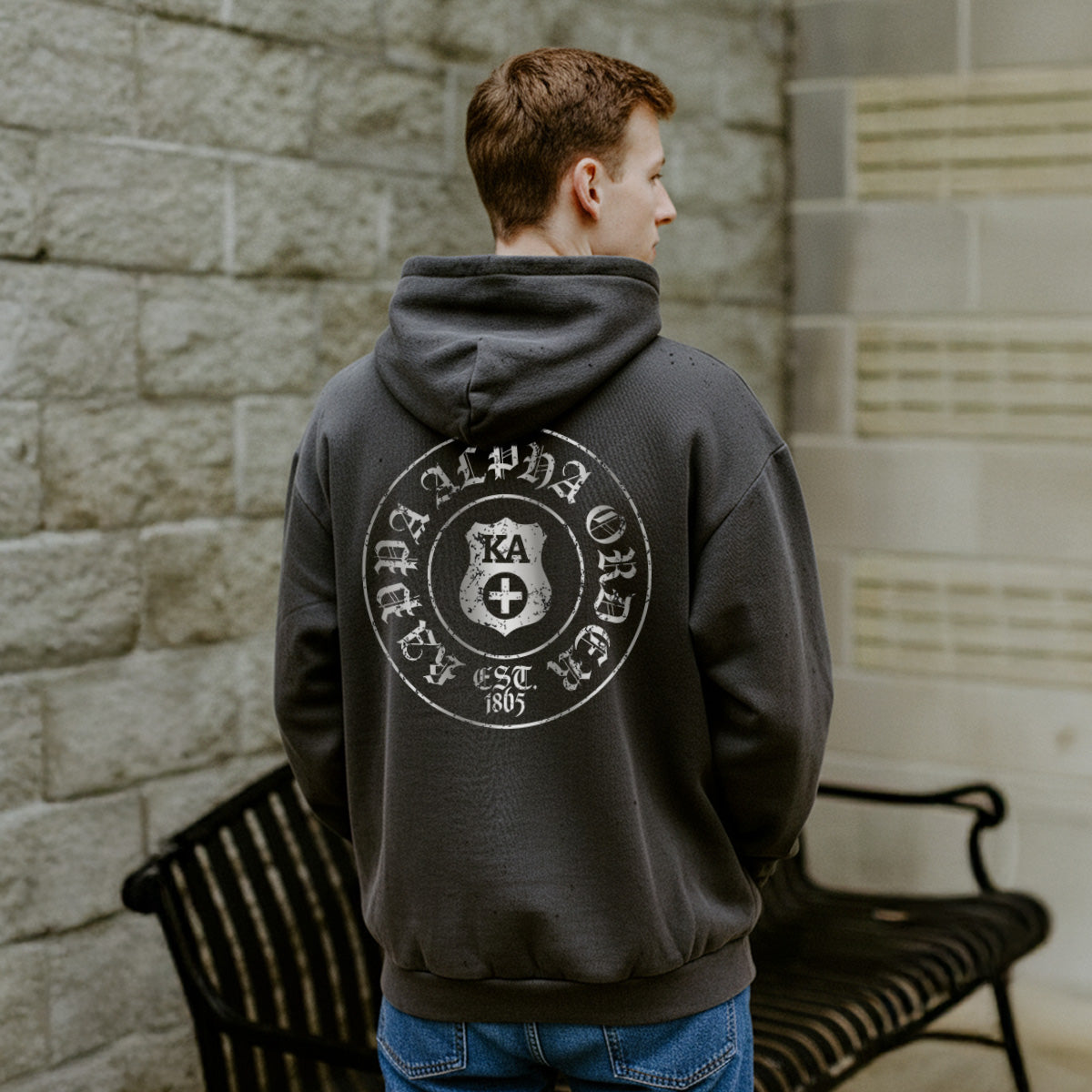 Kappa Alpha Order Iron Brotherhood Heavyweight Hoodie