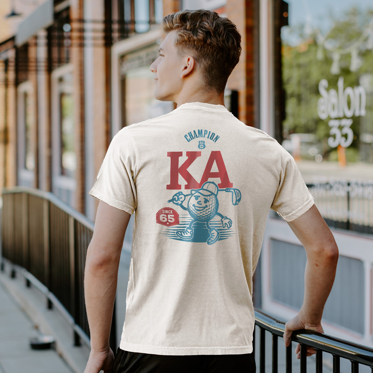 New! Kappa Alpha Classic Swing Short Sleeve Tee