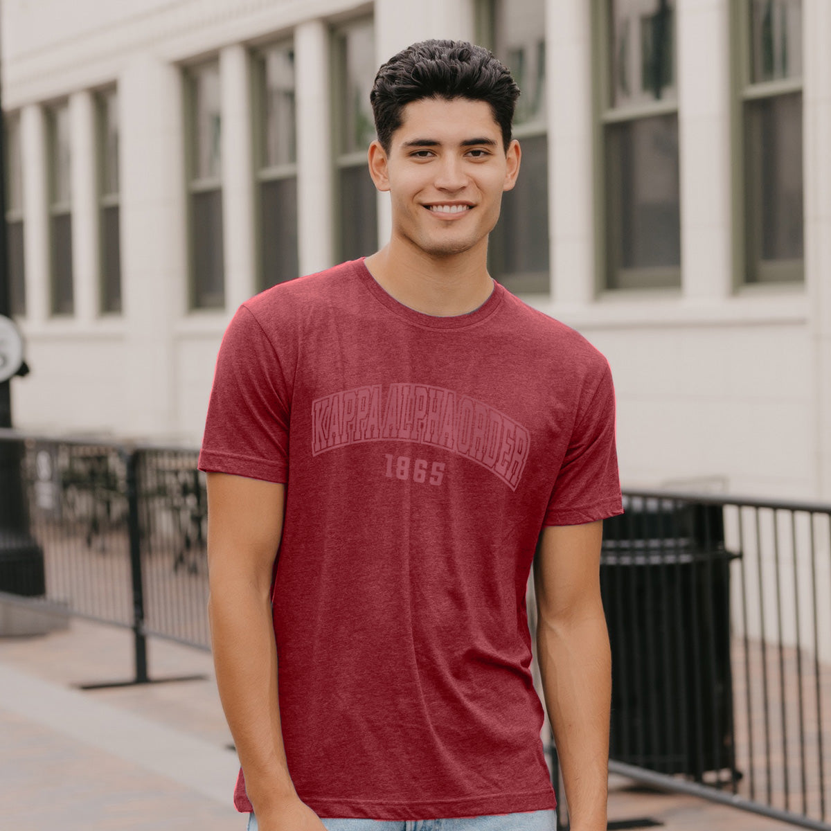 New! Kappa Alpha Monochrome Brotherhood Short Sleeve Tee