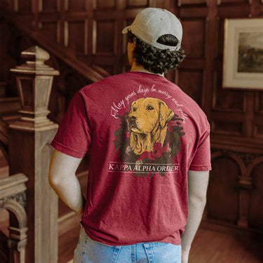 Kappa Alpha Order Merry Retriever Short Sleeve Tee