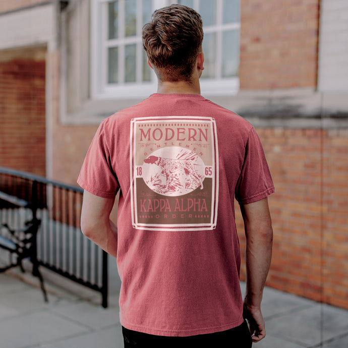 Kappa Alpha Comfort Colors Modern Gentlemen Short Sleeve Tee