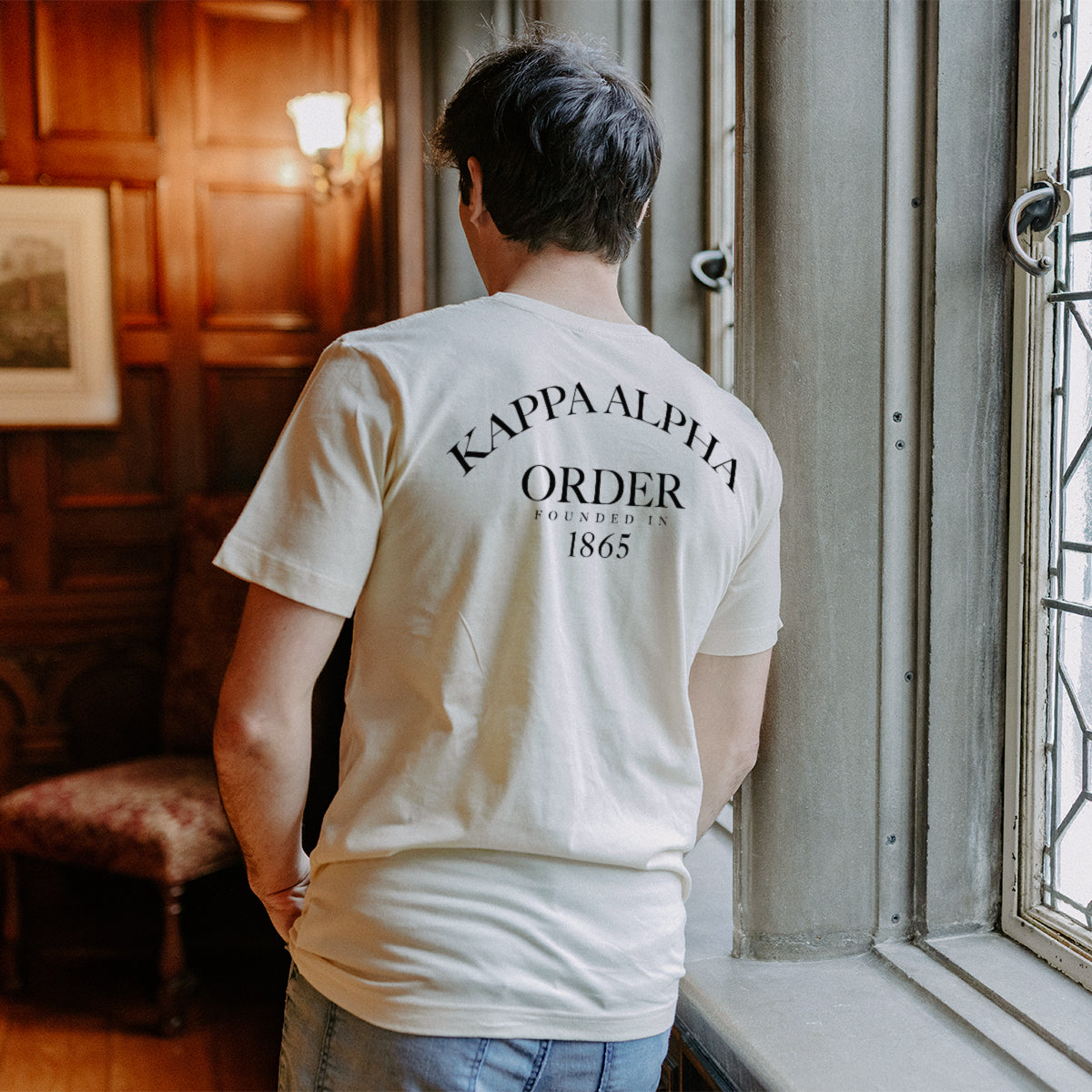 Kappa Alpha Order fraternity short sleeve t-shirt.