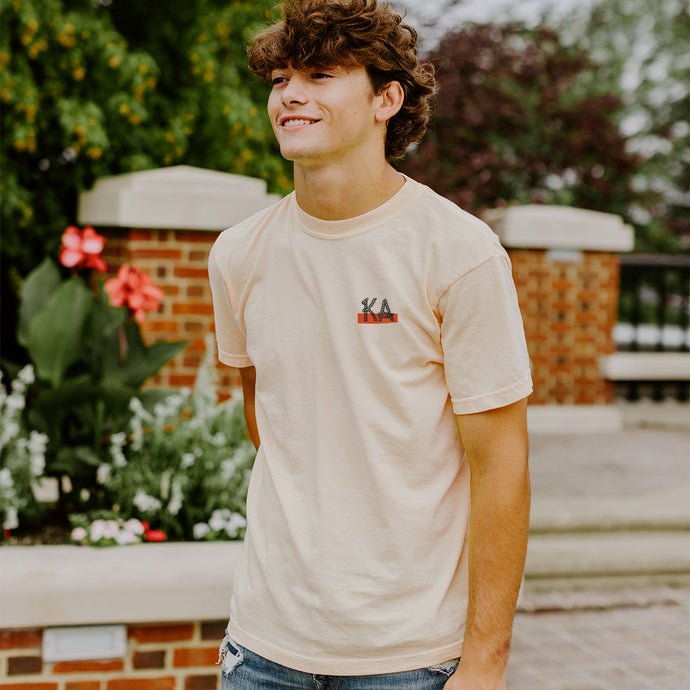 Kappa Alpha Neutral Western Tee