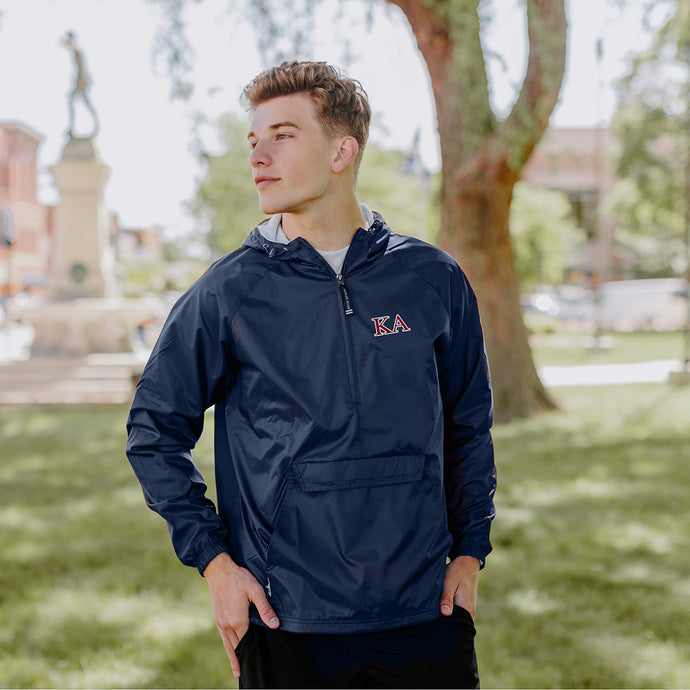 Kappa Alpha Classic 1/4 Zip Rain Jacket