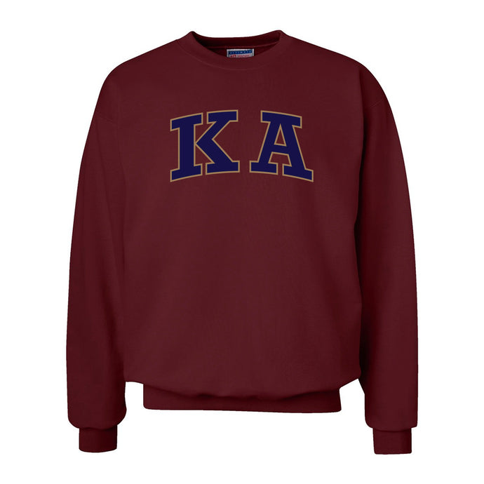 Kappa Alpha Maroon Old School Crewneck