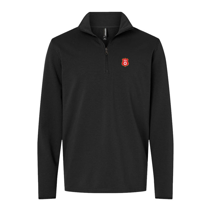 New! KA Embroidered Crest Quarter Zip Kappa Alpha Order