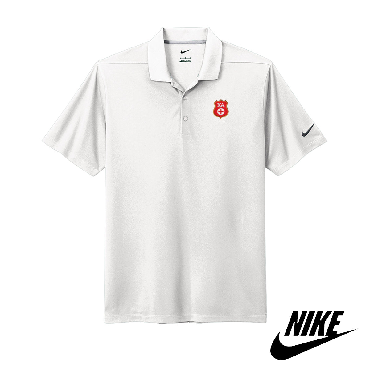 New! Kappa Alpha Nike Polo With Badge