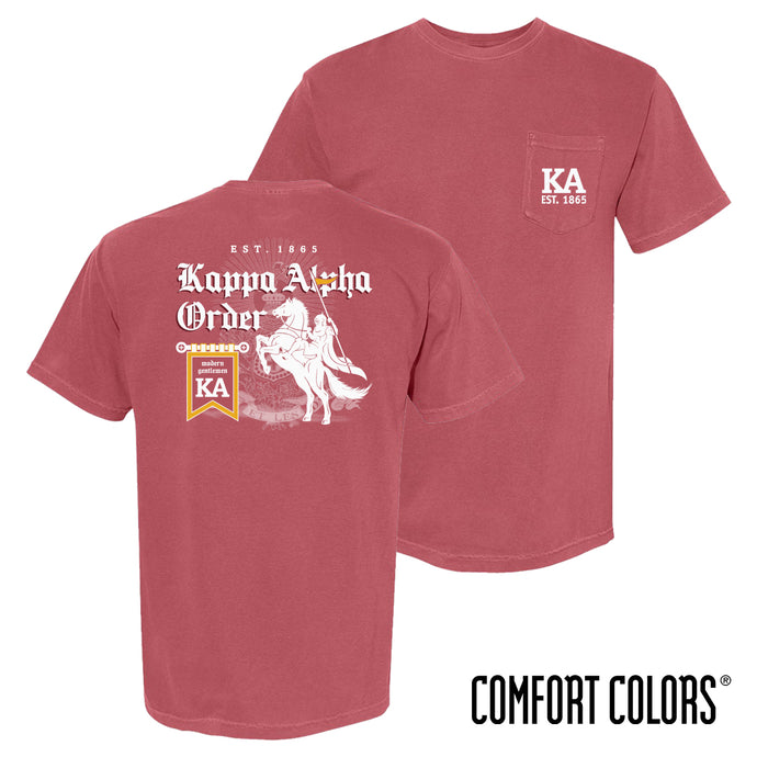 Kappa Alpha Crimson Knight Short Sleeve Tee