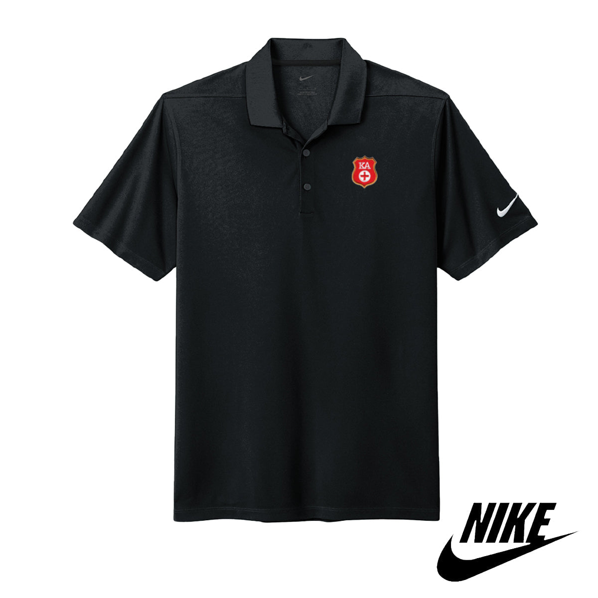 New! Kappa Alpha Nike Polo With Badge