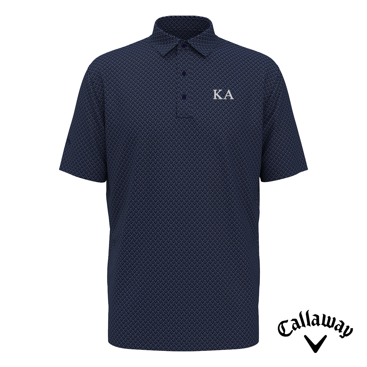 Kappa Alpha Callaway Chevron Patterned Polo Kappa Alpha