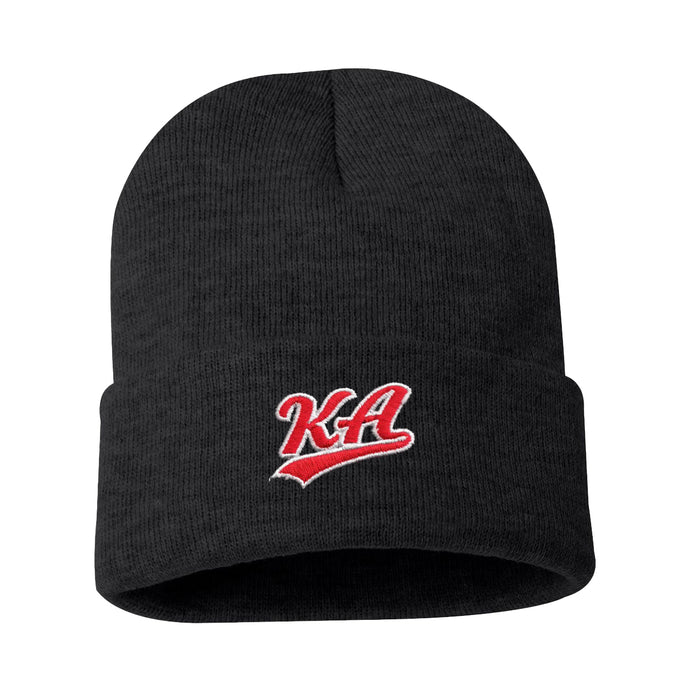 Kappa Alpha Signature Charcoal Beanie