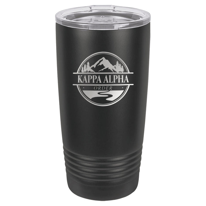 Kappa Alpha 20oz Travel Coffee Tumbler