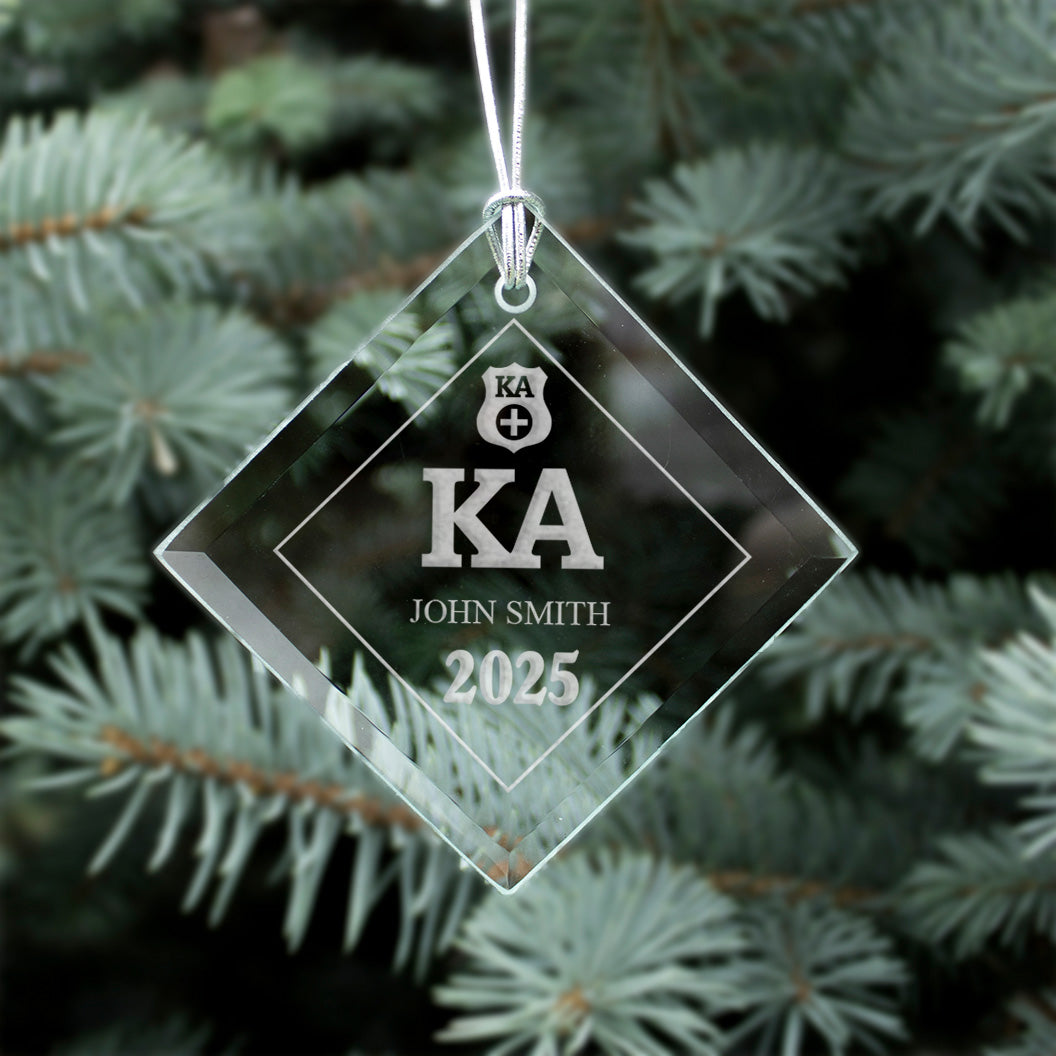 New! Kappa Alpha 2025 Limited Edition Holiday Ornament
