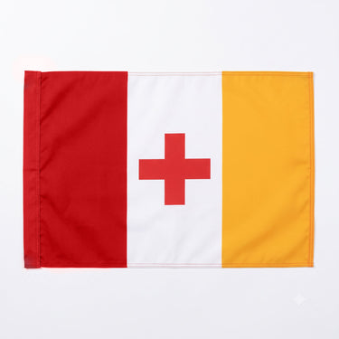 Kappa Alpha Official Flag, Stitched with Pole Sleeve