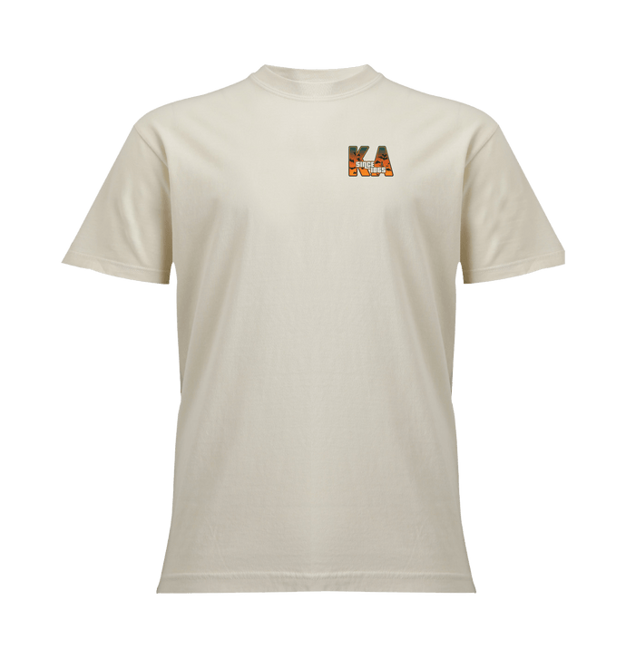 Ivory Printed T-shirt Front