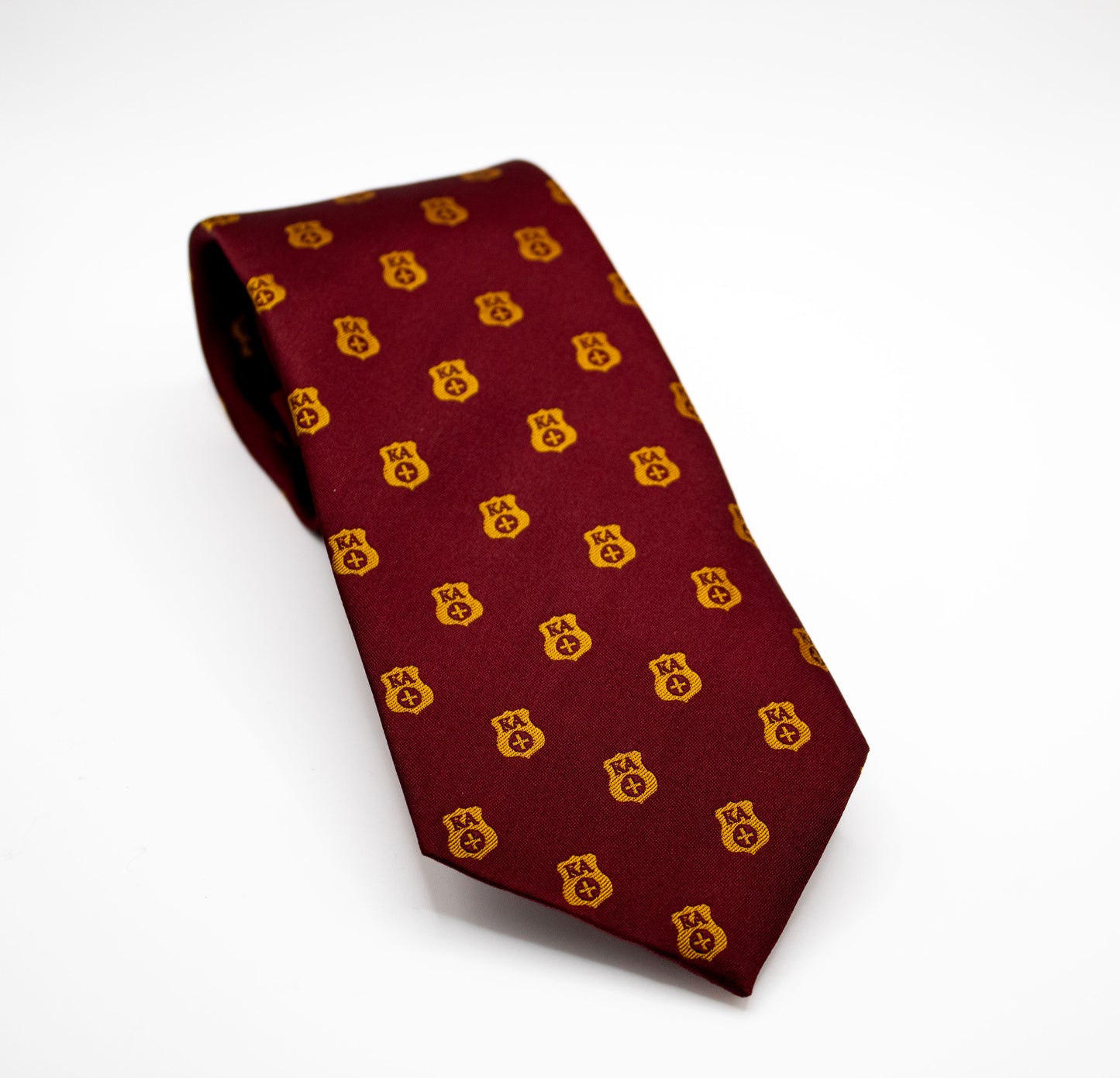 Kappa Alpha Badge Silk Tie