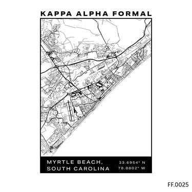 Kappa Alpha Order Myrtle Beach Formal Tee
