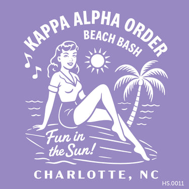 Kappa Alpha Order Charlotte Beach Bash Tee
