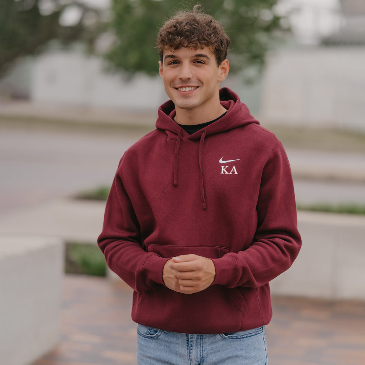 Kappa Alpha Nike Embroidered Hoodie