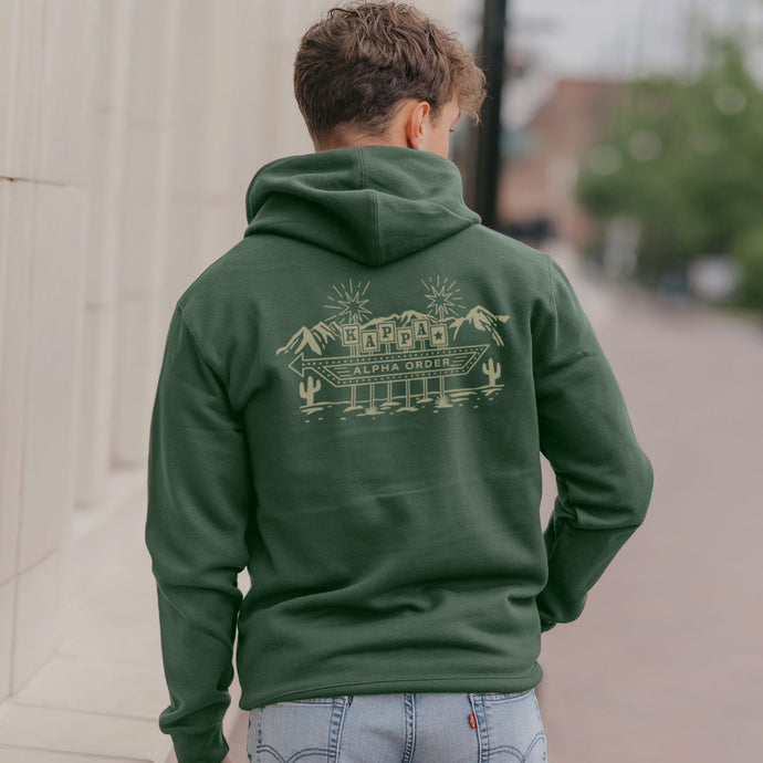 Kappa Alpha Western Vintage Motel Hoodie