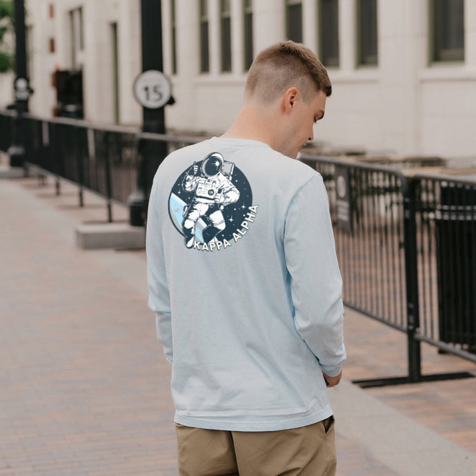 Kappa Alpha Space Age Long Sleeve Pocket Tee