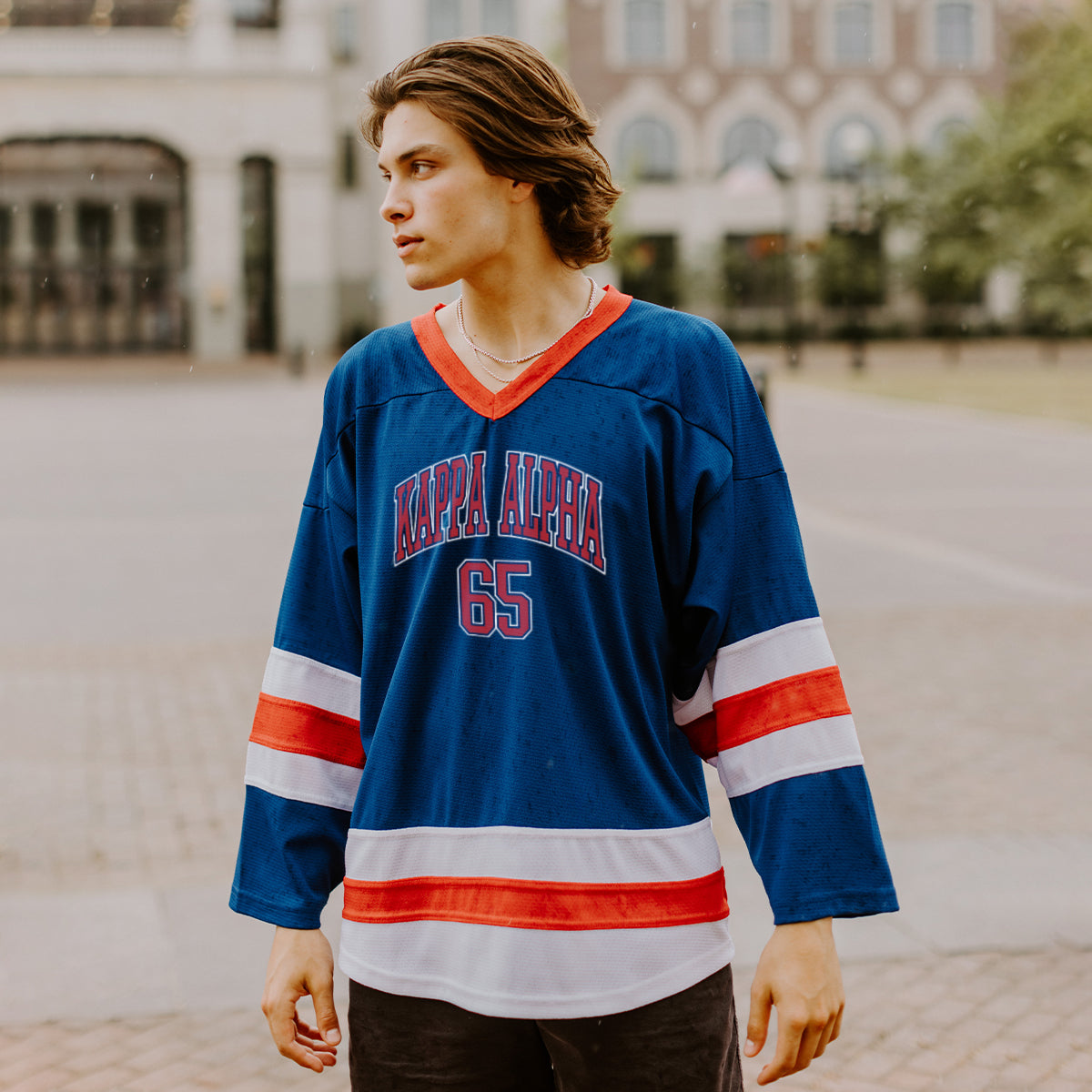 New! Kappa Alpha Patriotic Hockey Jersey