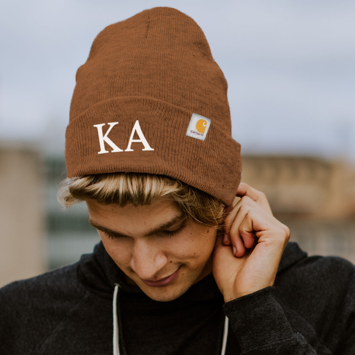 Kappa Alpha Brown Carhartt Beanie