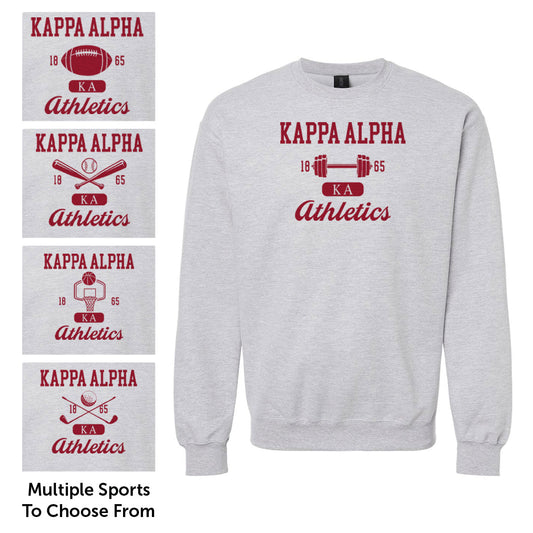 New! Kappa Alpha Athletic Crewneck
