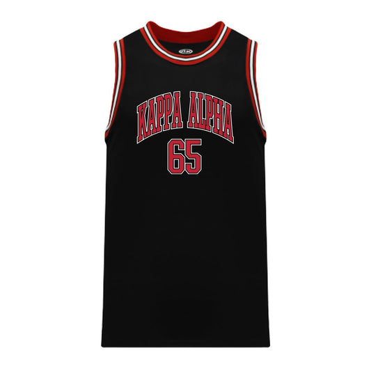 Kappa Alpha Black Basketball Jersey | Kappa Alpha Order | Shirts > Jerseys