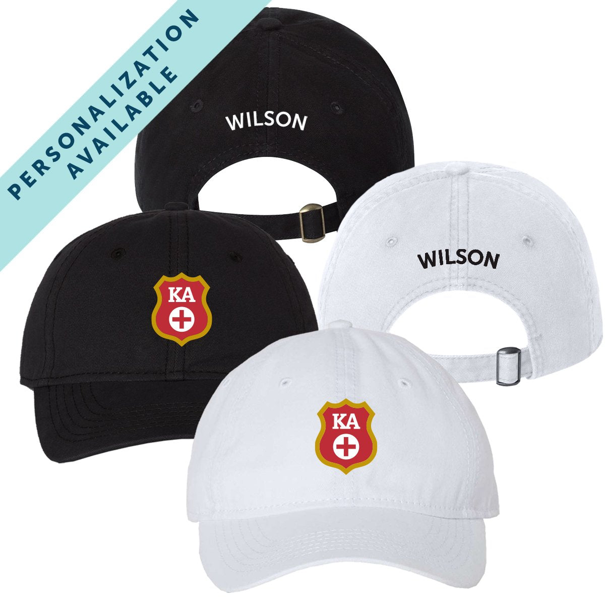 Kappa Alpha Classic Crest Ball Cap | Kappa Alpha Order | Headwear > Billed hats