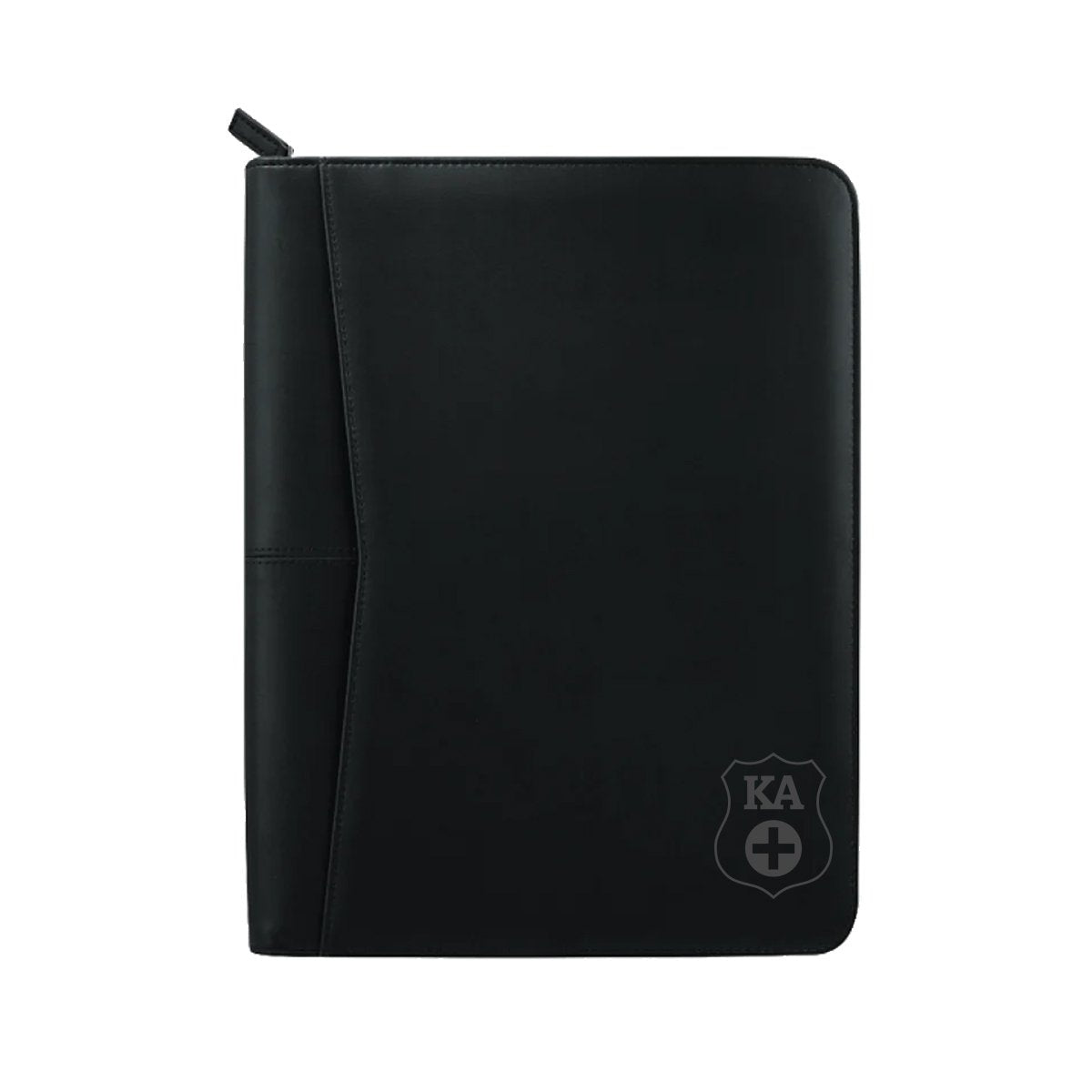 Kappa Alpha Zippered Crest Padfolio | Kappa Alpha Order | Office products > Padfolios