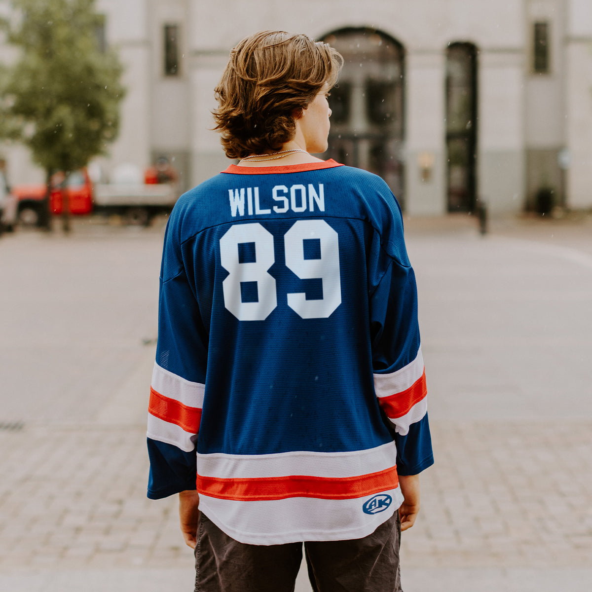 New! Kappa Alpha Personalized Patriotic Hockey Jersey