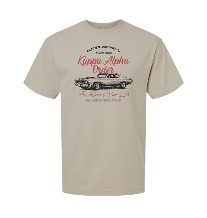 Bone Printed Premium T-Shirt Front