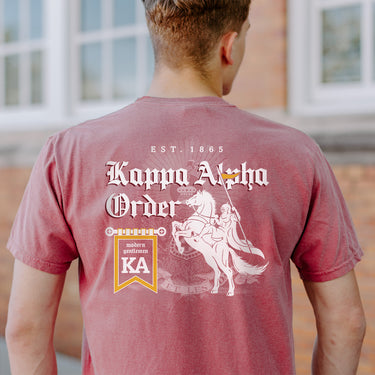 Kappa Alpha Crimson Knight Short Sleeve Tee
