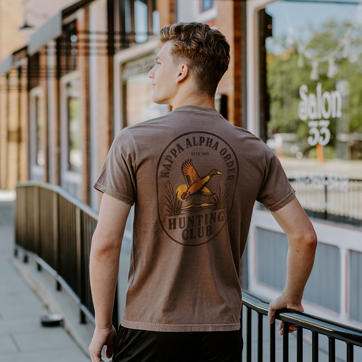 New! Kappa Alpha Hunting Club Short Sleeve Tee