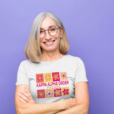 Kappa Alpha Blooming Proud Mom Short Sleeve Tee