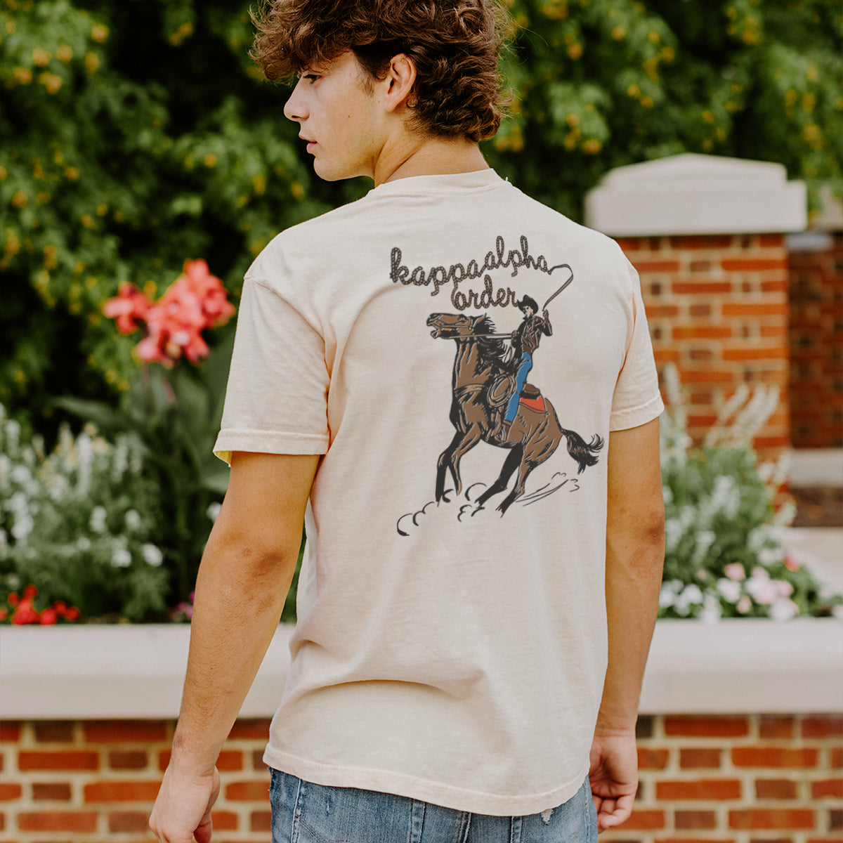 Kappa Alpha Neutral Western Tee