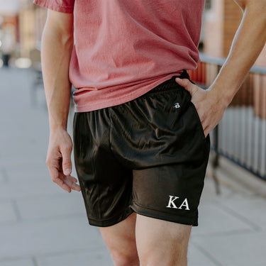 Kappa Alpha 5" Black Shorts