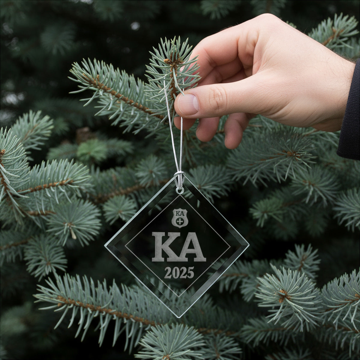 New! Kappa Alpha 2025 Limited Edition Holiday Ornament