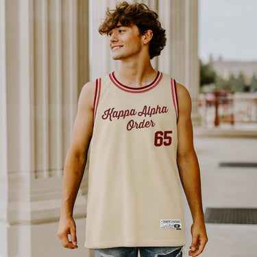 Kappa Alpha Retro Basketball Jersey.