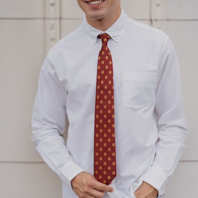 Kappa Alpha Badge Silk Tie