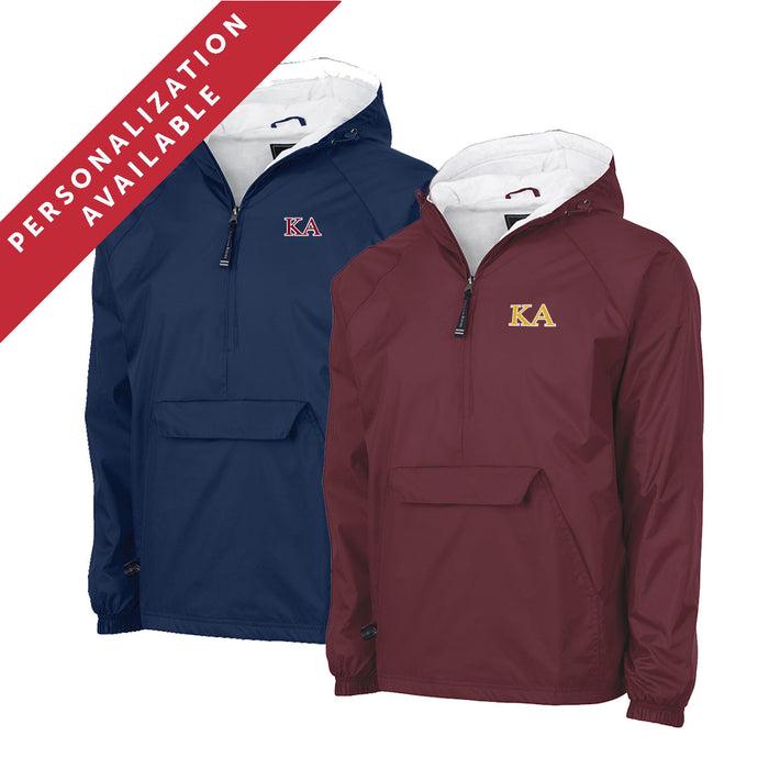 Kappa Alpha Classic 1/4 Zip Rain Jacket