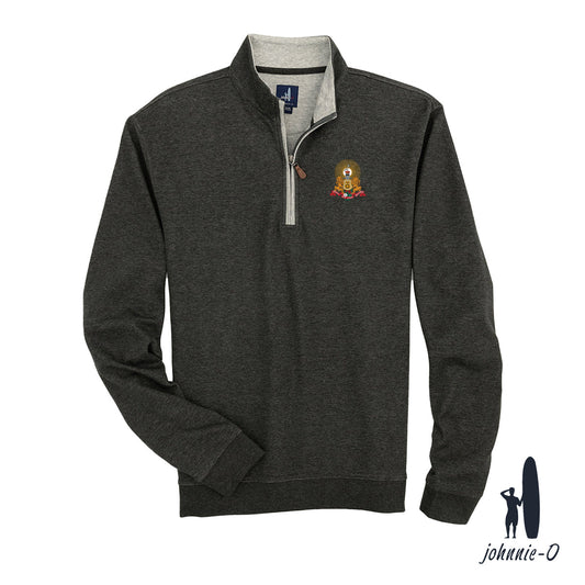 New! Kappa Alpha Johnnie-O 1/4 Zip With Crest
