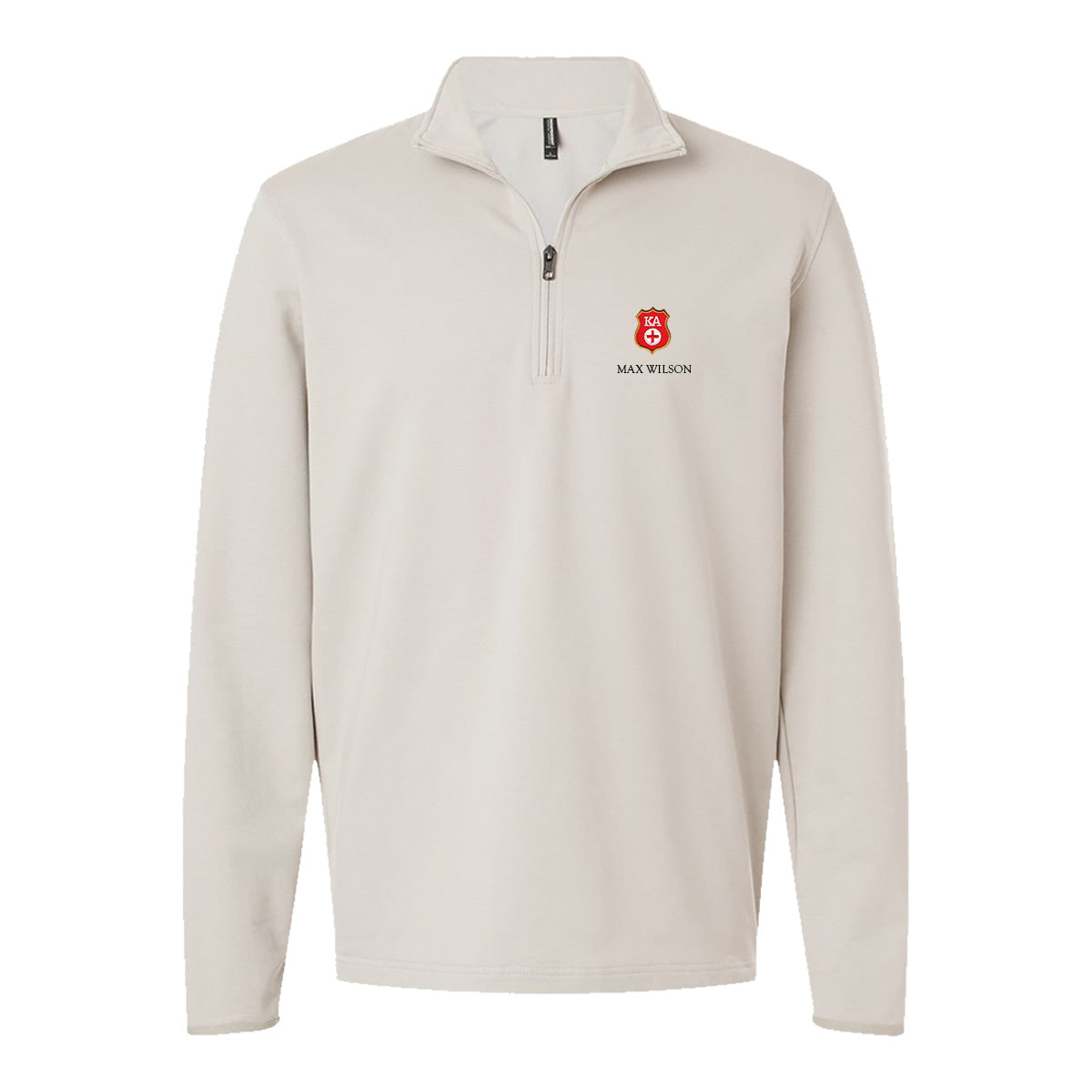 New! Kappa Alpha Embroidered Symbol Quarter Zip