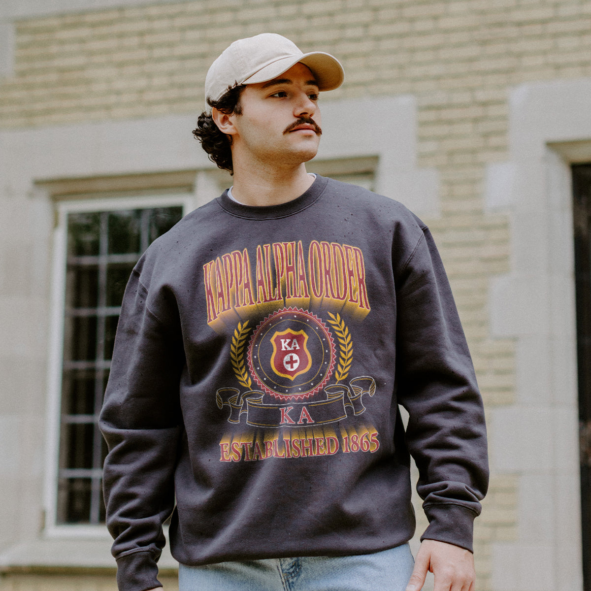 Kappa Alpha OrderFraternity Heavyweight Graphic Crewneck