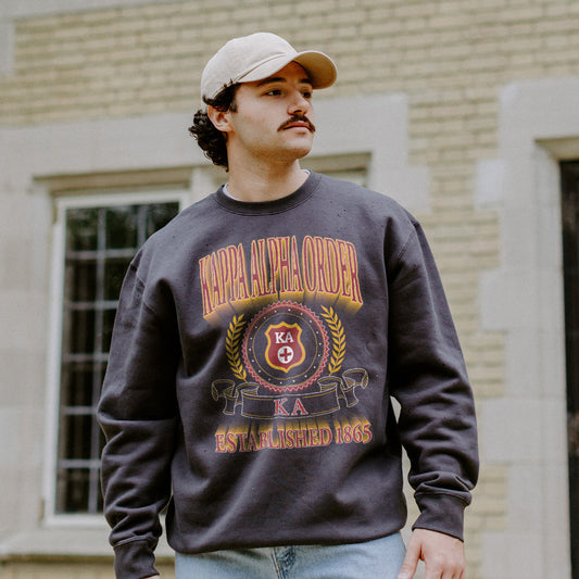 Kappa Alpha OrderFraternity Heavyweight Graphic Crewneck
