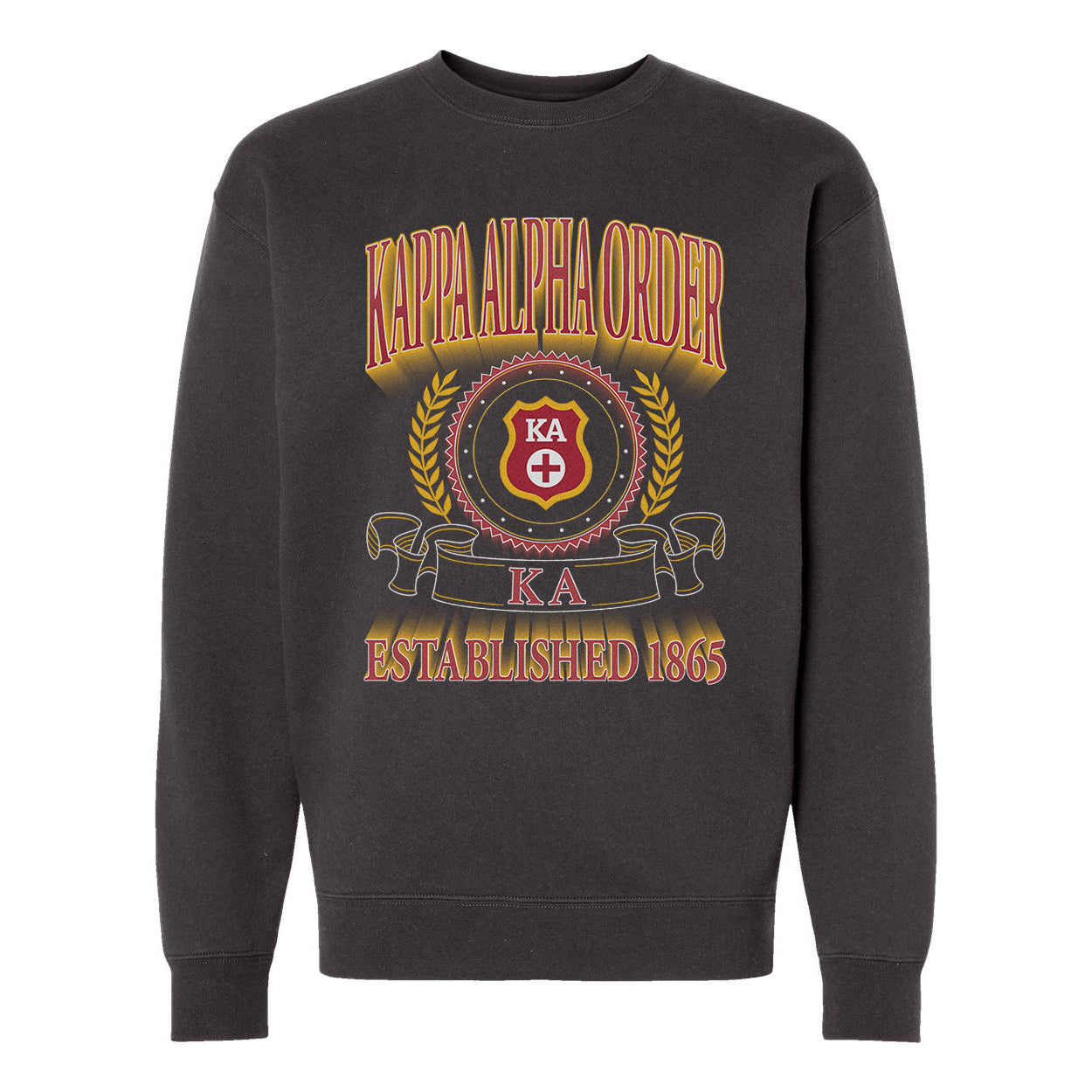 Kappa Alpha Frat Heavyweight Graphic Crewneck.