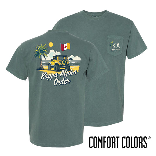 New! Kappa Alpha Coastal Cruiser Short Sleeve Tee