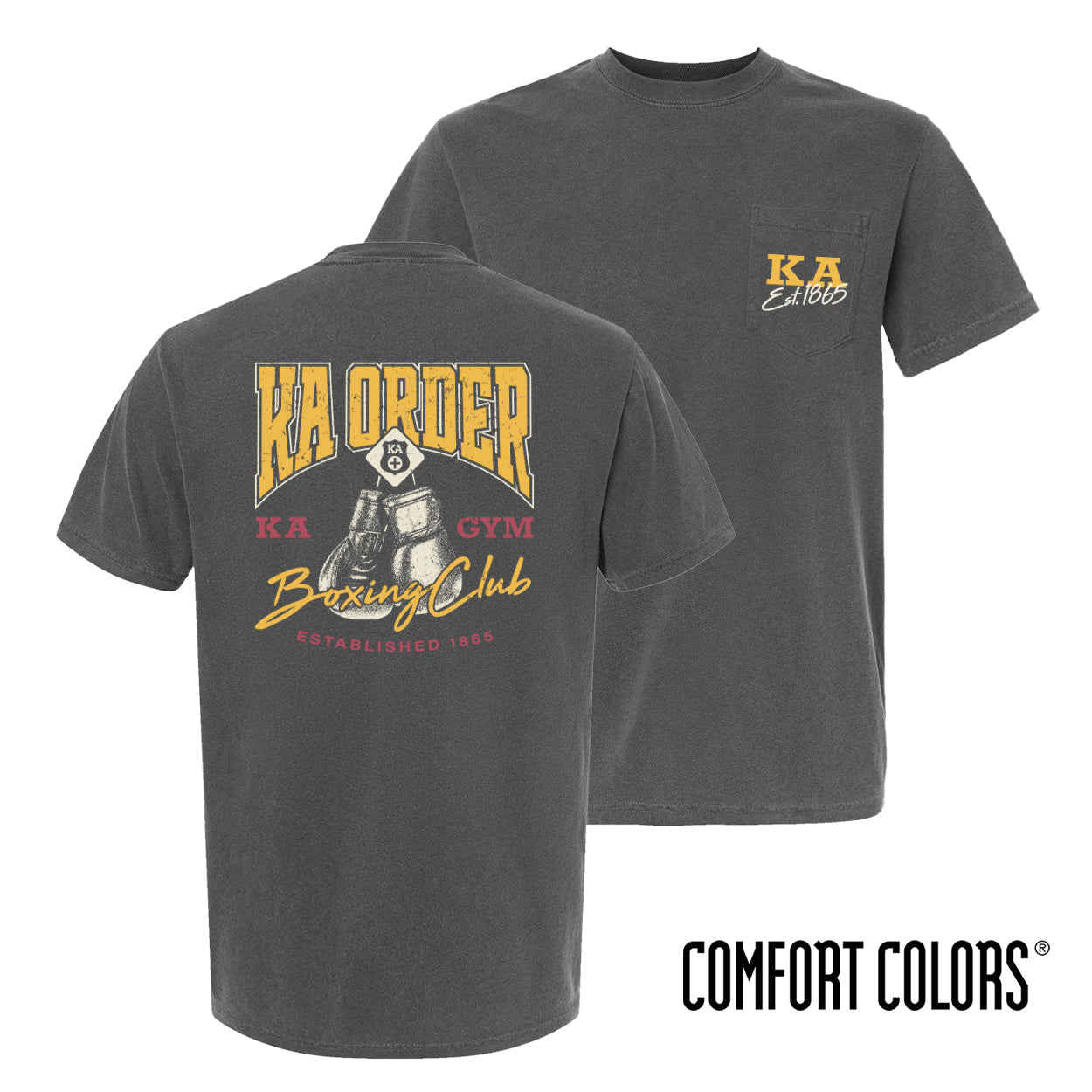New! Kappa Alpha Boxing Club Short Sleeve Tee